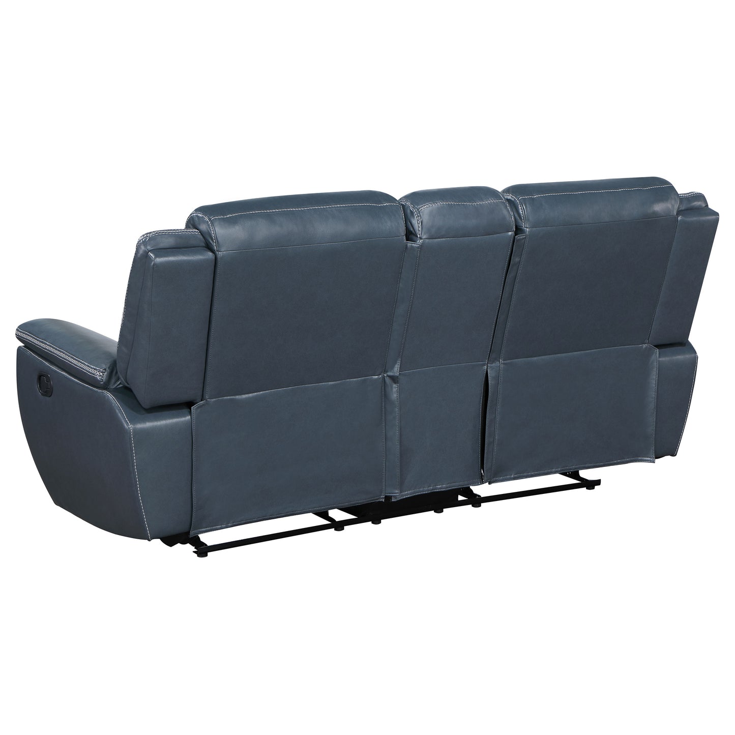Sloane 2-piece Upholstered Motion Reclining Sofa Set Blue