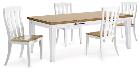 Ashbryn Dining Table and 4 Chairs
