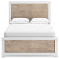 Charbitt Full Panel Bed with Dresser and Nightstand
