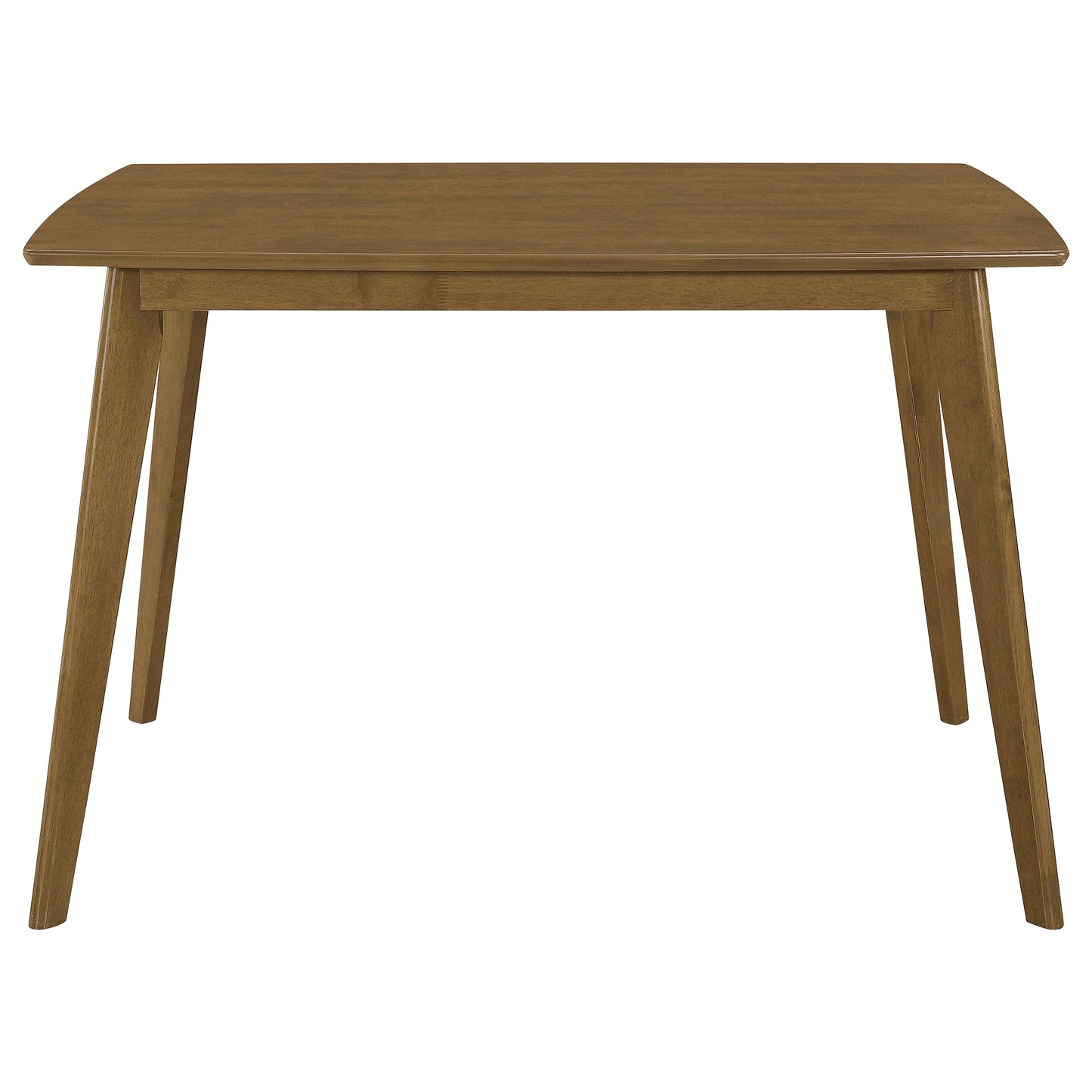 Kersey Dining Table with Angled Legs Chestnut