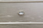 Evangeline 4-drawer Sideboard Server with Faux Diamond Trim Silver Oak
