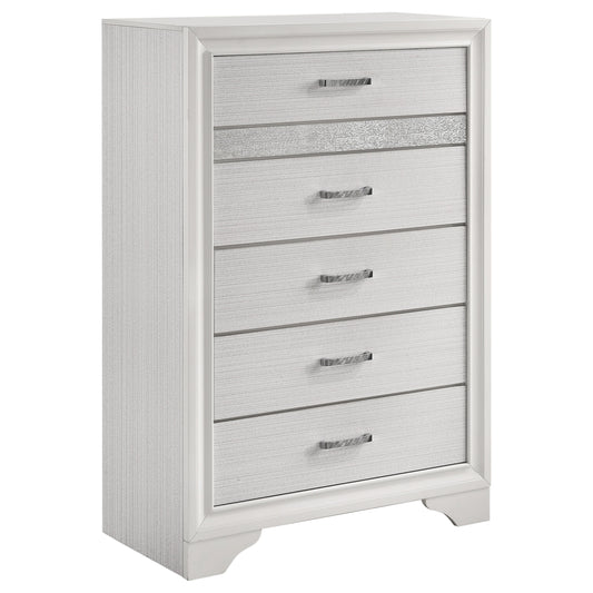 Miranda 5-drawer Bedroom Chest White