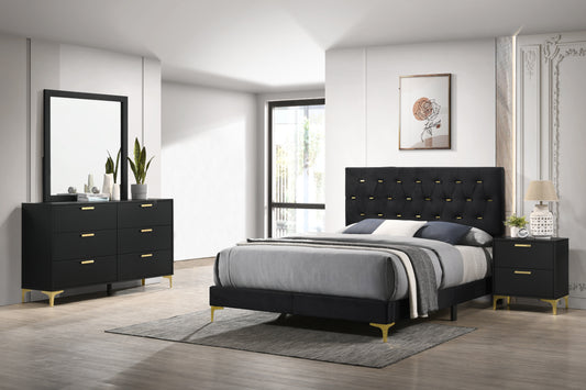 Kendall 4-piece California King Bedroom Set Black