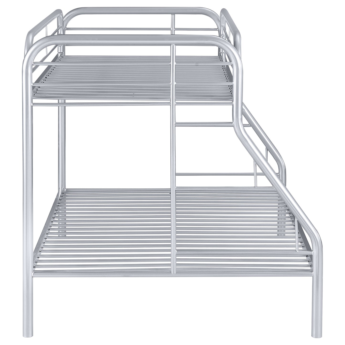 Morgan Twin Over Full Bunk Bed Silver