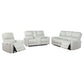 Greenfield 3-piece Upholstered Power Reclining Sofa Set Ivory